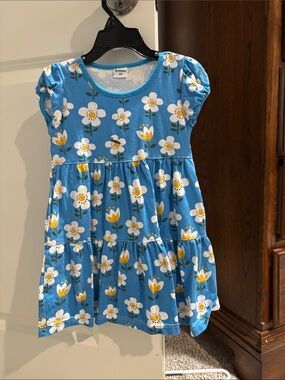 Blue Floral Tiered Dress for Girls by Gymboree